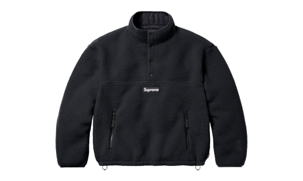 Polartec Shearling Reversible Pullover Jacket "FW23 - Black" SU27484