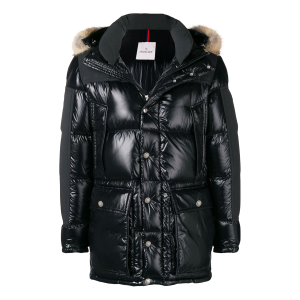 Puffer Jacket Frey Nylon Down Jacket "Black" MON06