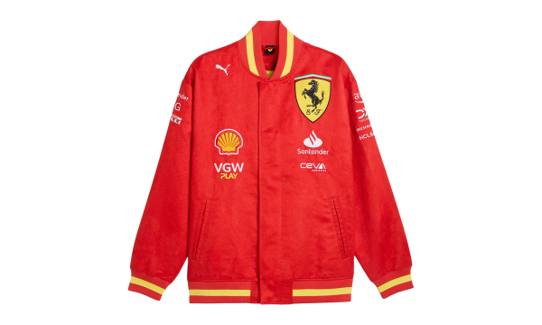 SF TEAM VARSITY JACKET "Red" 763606 01