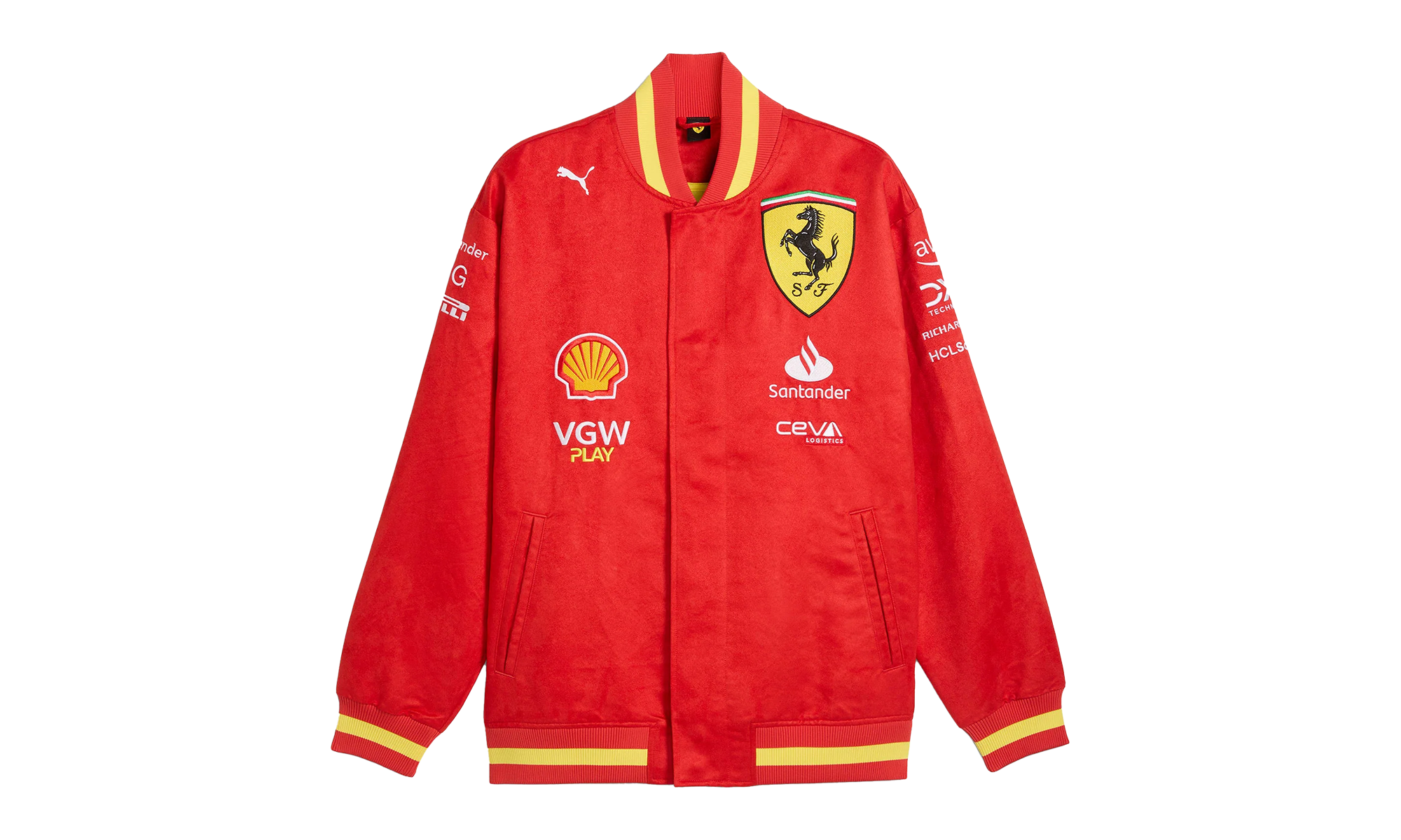 SF TEAM VARSITY JACKET "Red" 763606 01