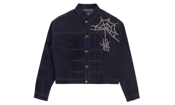 Spider Denim Jacket "Blue" BK012