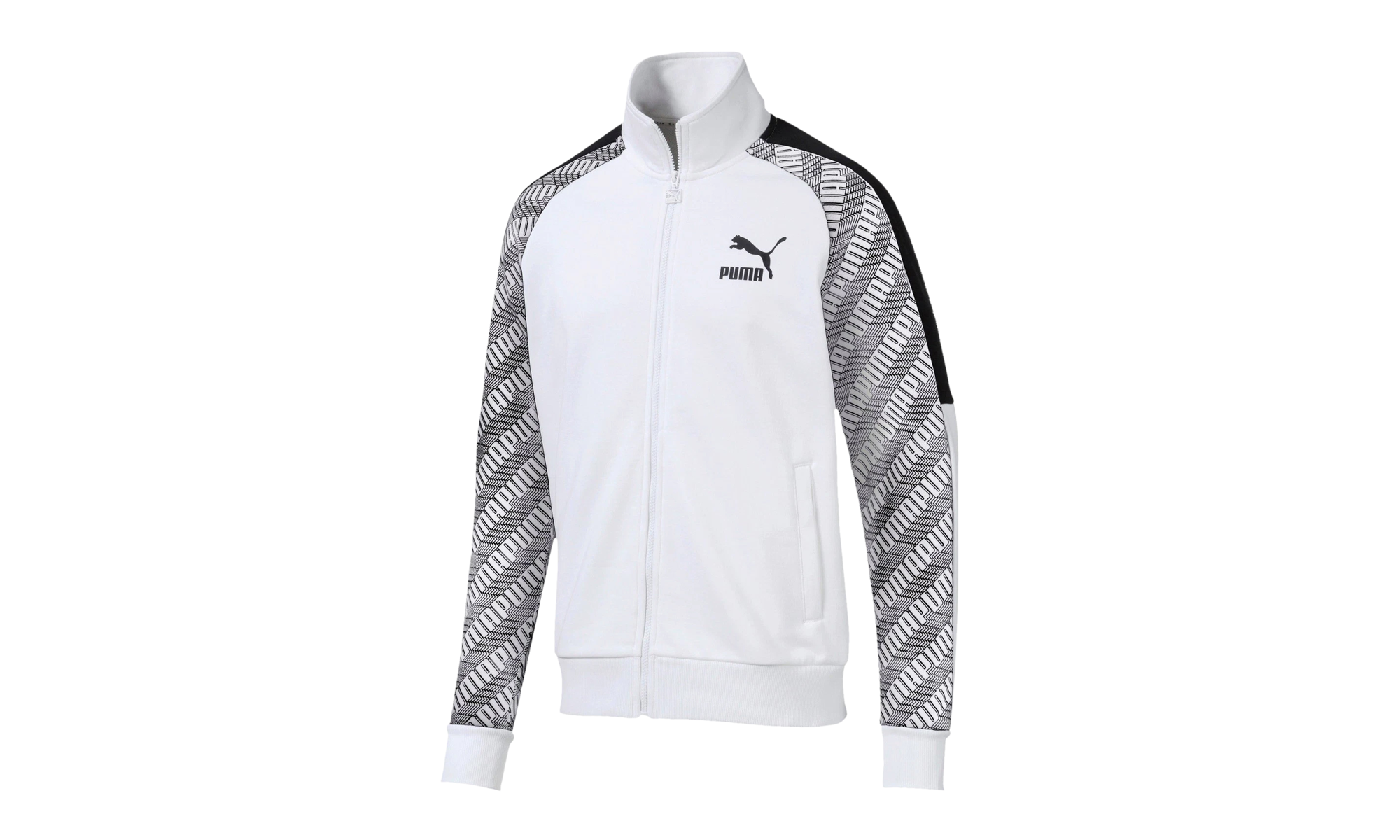 T7 TRACK JACKET AOP "Puma White" 595267 02