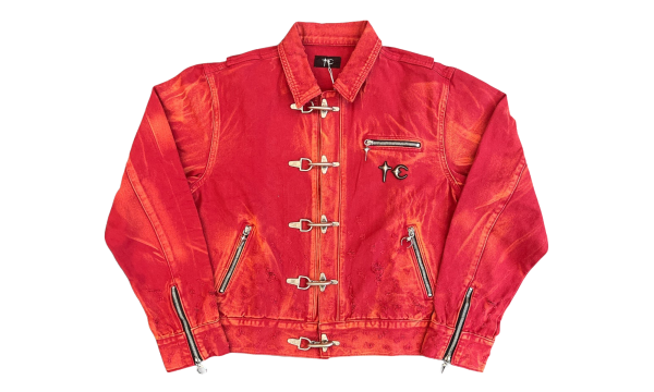 TC Two-Tone Washed Jacket "Red" TC26JK0102