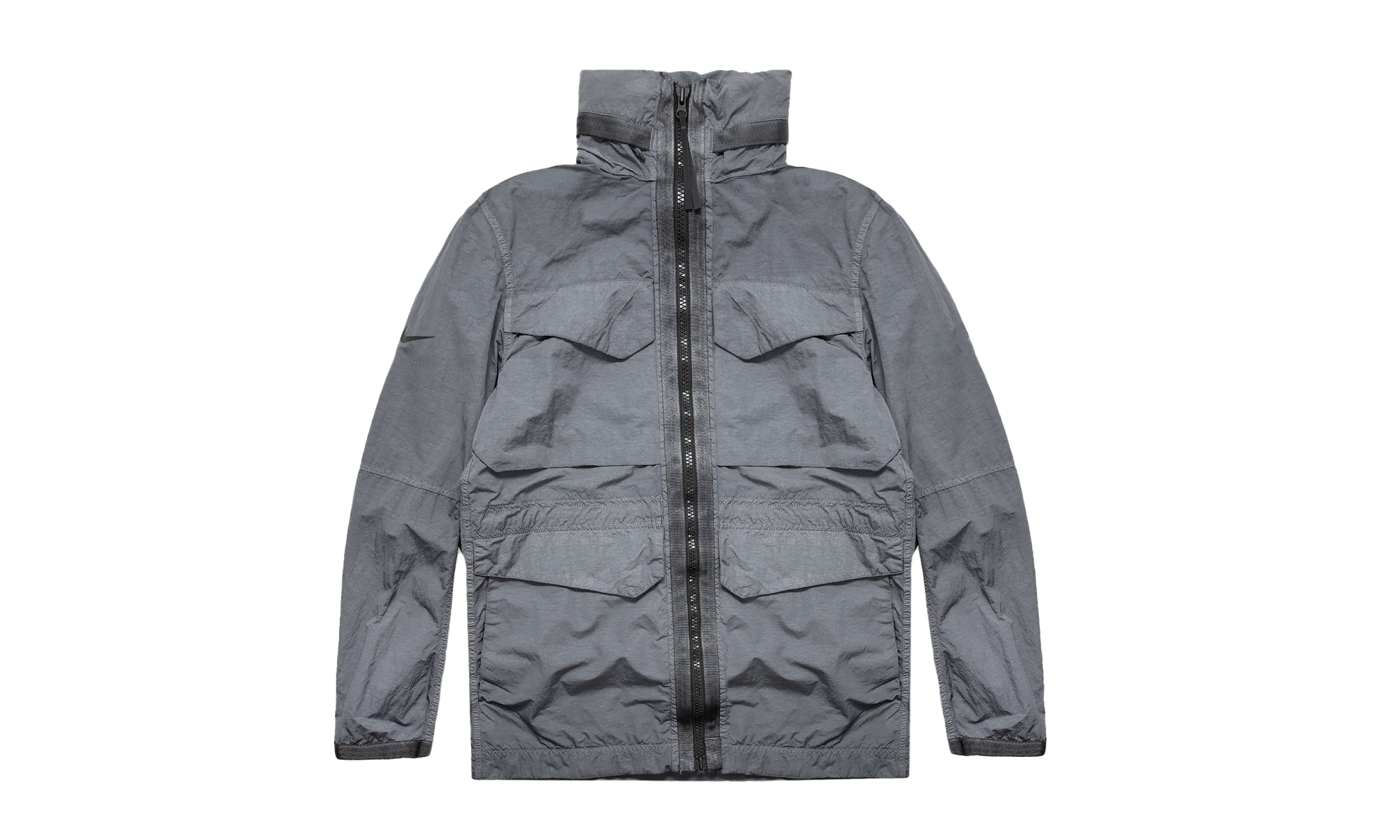 Tech Pack High Density M65 Zipper Jacket "Dark Grey - Black" BV4430 021