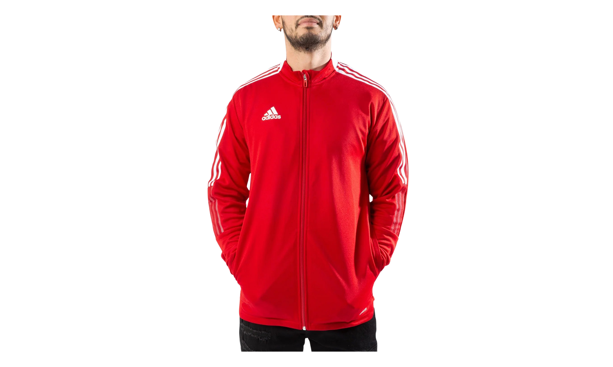 TIRO 21 TRACK JACKET "Team Power Red" GM7308