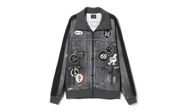 Track Jacket "x Midnight Studios - Black" 231MS0601 BLK