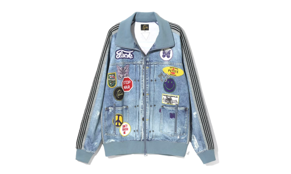 Track Jacket "x Midnight Studios - Blue" 231MS0601 BLU