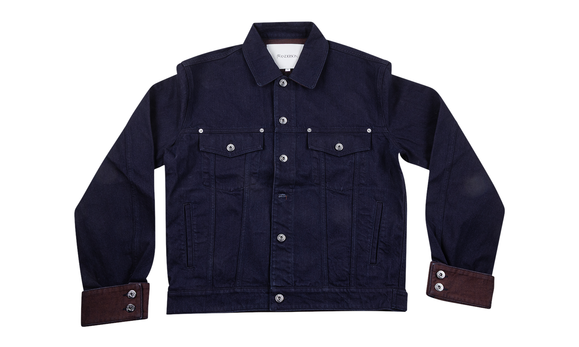 Turn Up Cuff Denim Jacket "Blue" DJ0044PG1836807