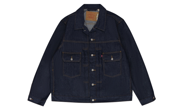 Type-2 Raw Denim Work Jacket "Indigo Blue" DT974