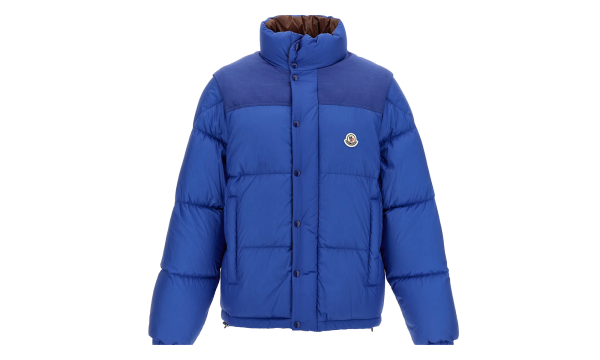 Verone 1 Reversible Monogram Puffer Jacket "Blue" MON15