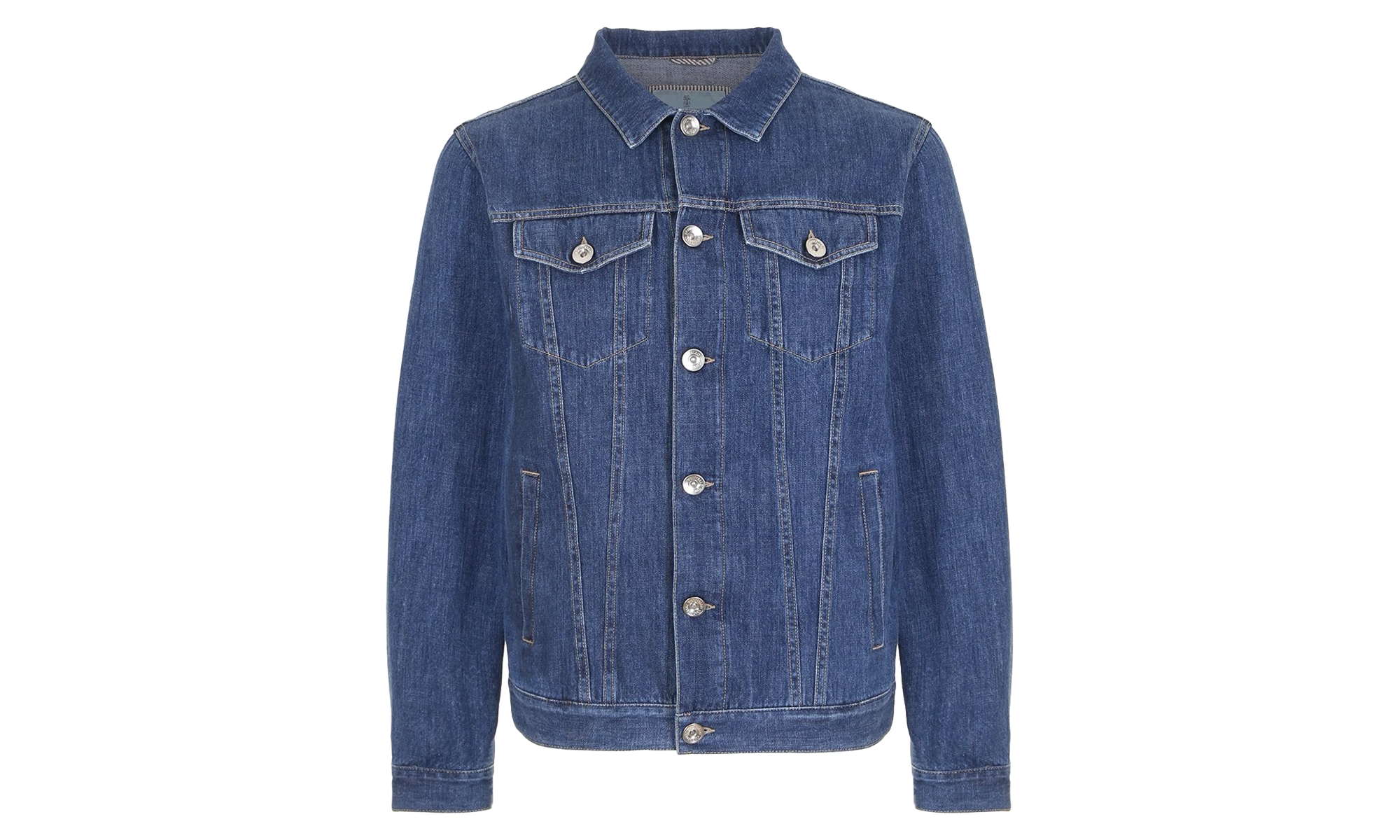 Western-Style Jacket "Medium Denim" BRUN2326