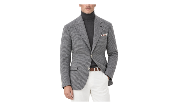 Wool Blend Jacket "Grey" BRUN2299