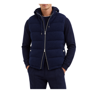 Wool Jacket "Dark Blue" BRUN2280