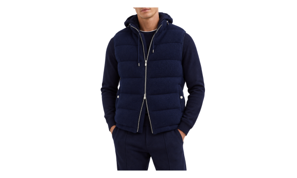 Wool Jacket "Dark Blue" BRUN2280