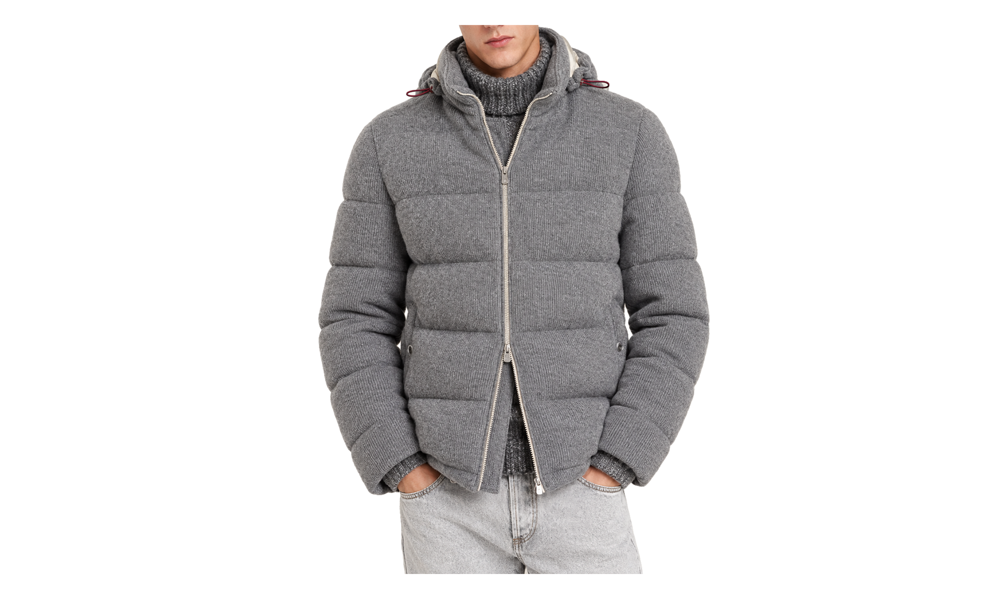 Wool Jacket "Dark Grey" BRUN2632
