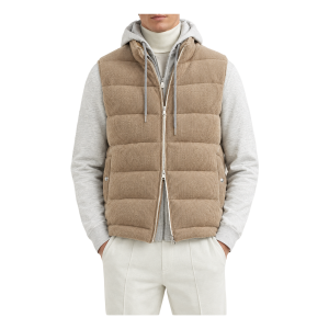 Wool Padded Jacket "Brown" BRUN2258