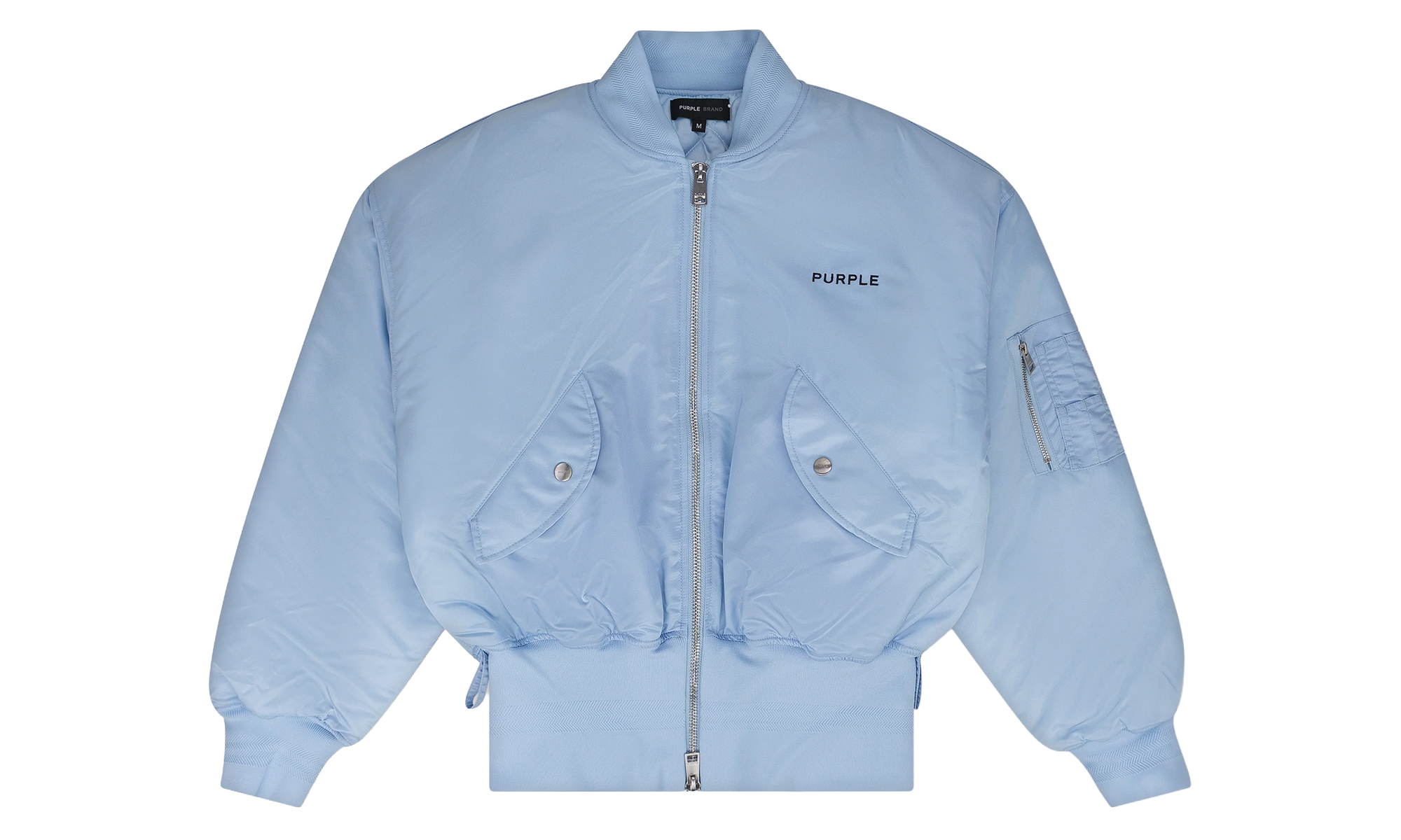 Wordmark Bomber Jacket "Blue" M6051 PWSF424