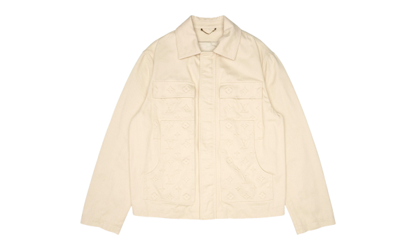 Workwear Denim Jacket "Beige" 1AATH3