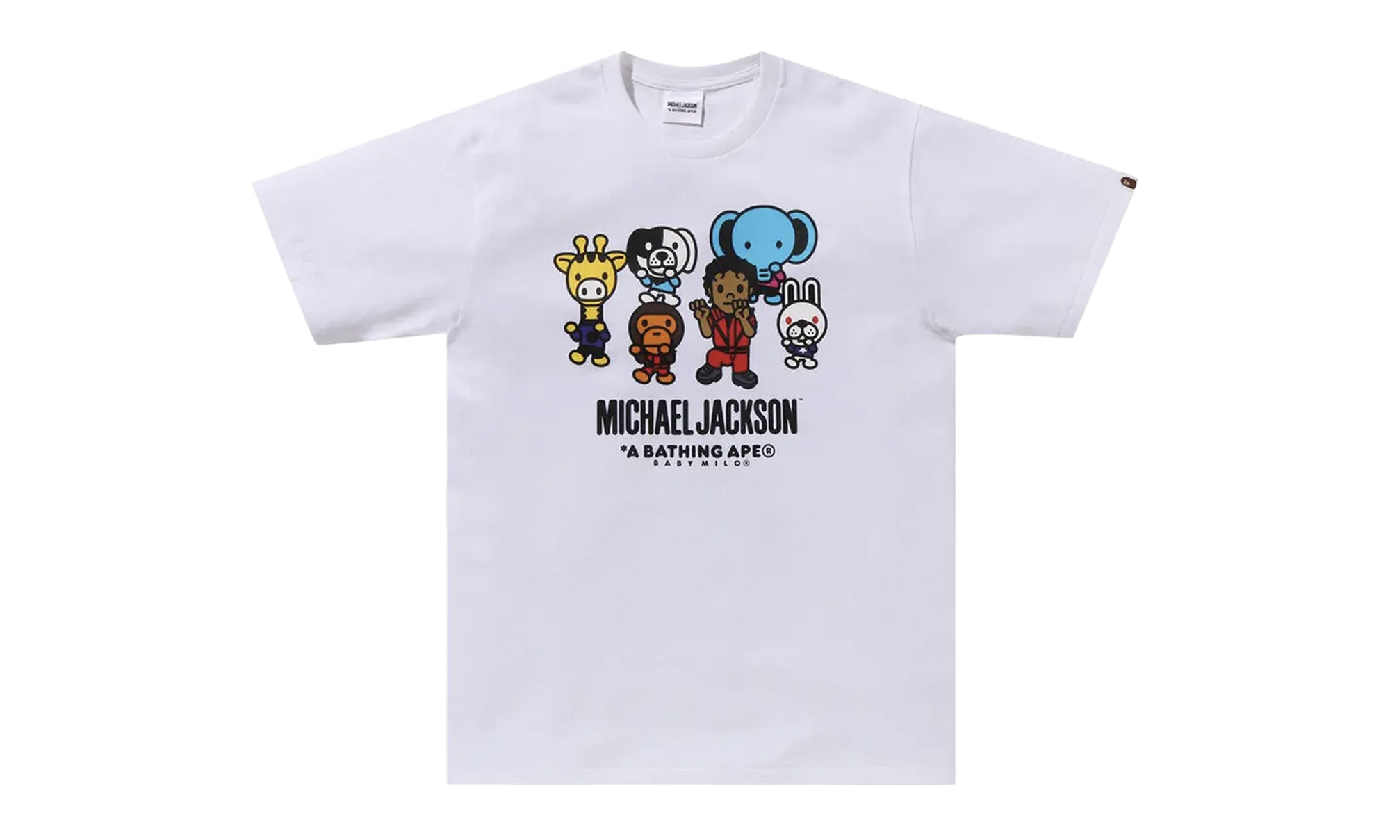 MICHAEL JACKSON SHIRT "White" BAPE031