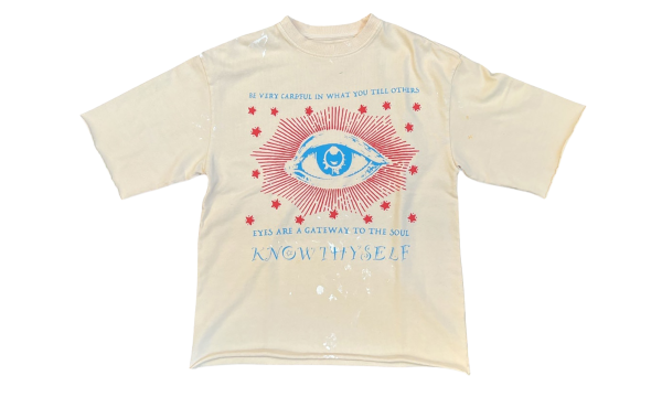 ASTRUM KNOW THYSELF TEE "BONE" AST018