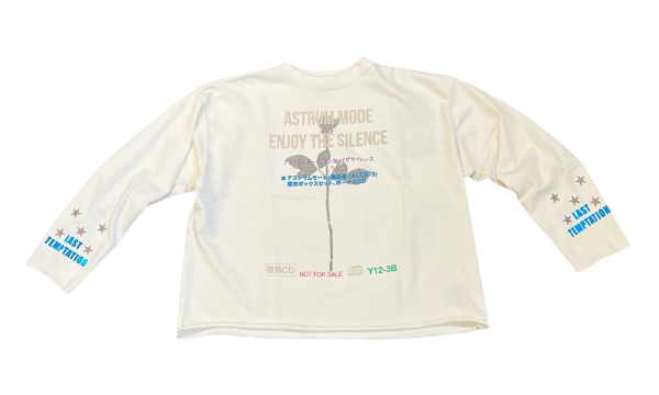 ASTRUM SILENCE LS TEE "BONE" AST020