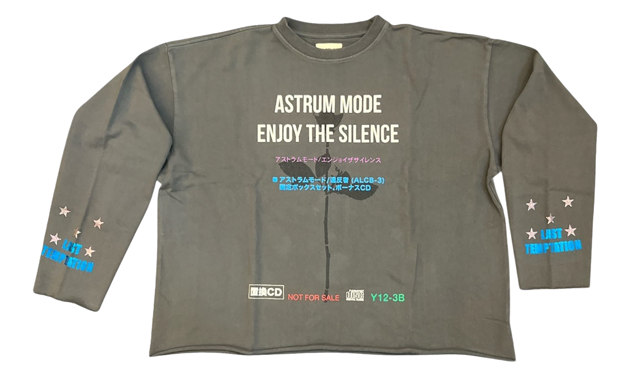 ASTRUM SILENCE LS TEE "GREY" AST011