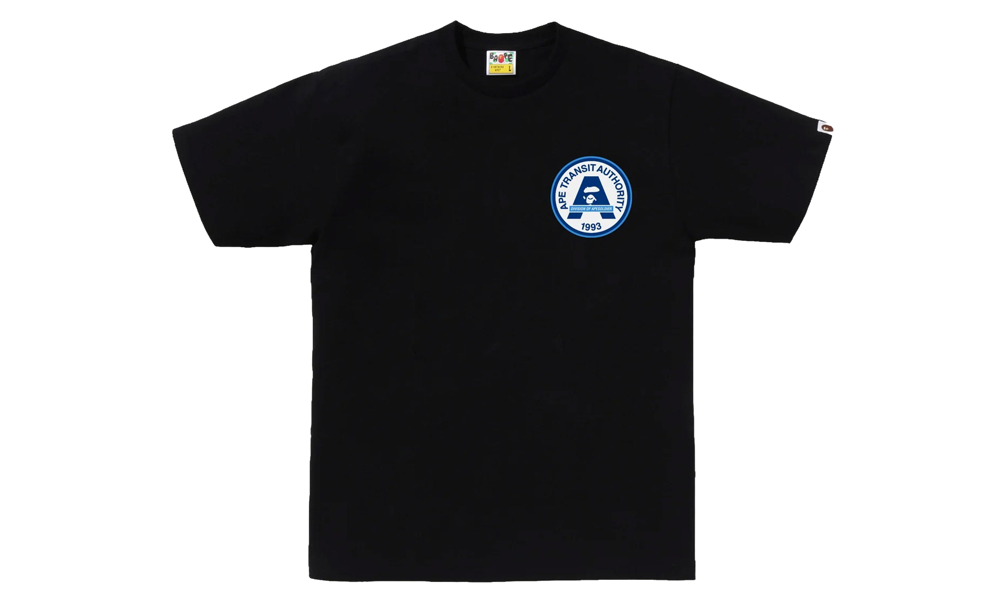 ATA Division Tee "Black" BAPE084