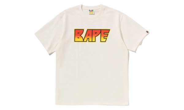 Bape Logo Tee "Ivory" BAPE104