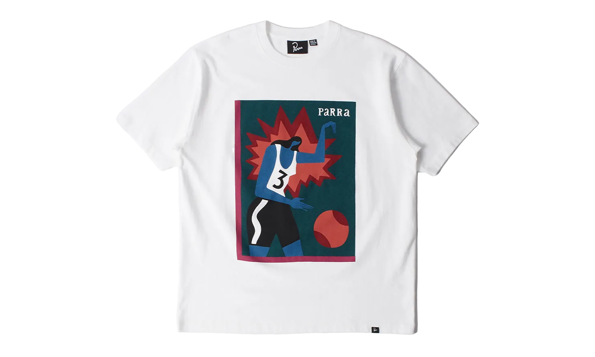 Basketball Tee "White" 55465