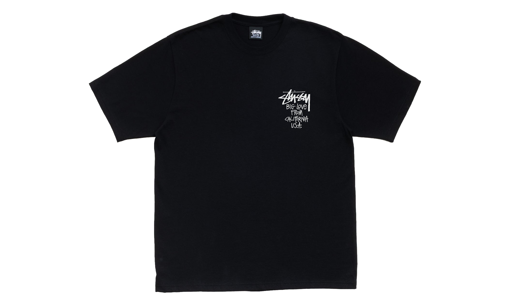 BIG LOVE TEE "Black" STUS519