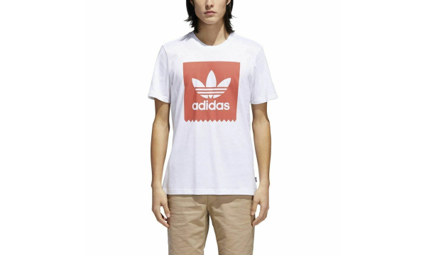 Blackbird Solid Tee "White / Trace Scarlet" CW2341