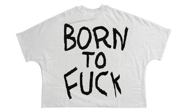 Born To Tee "White" BS009