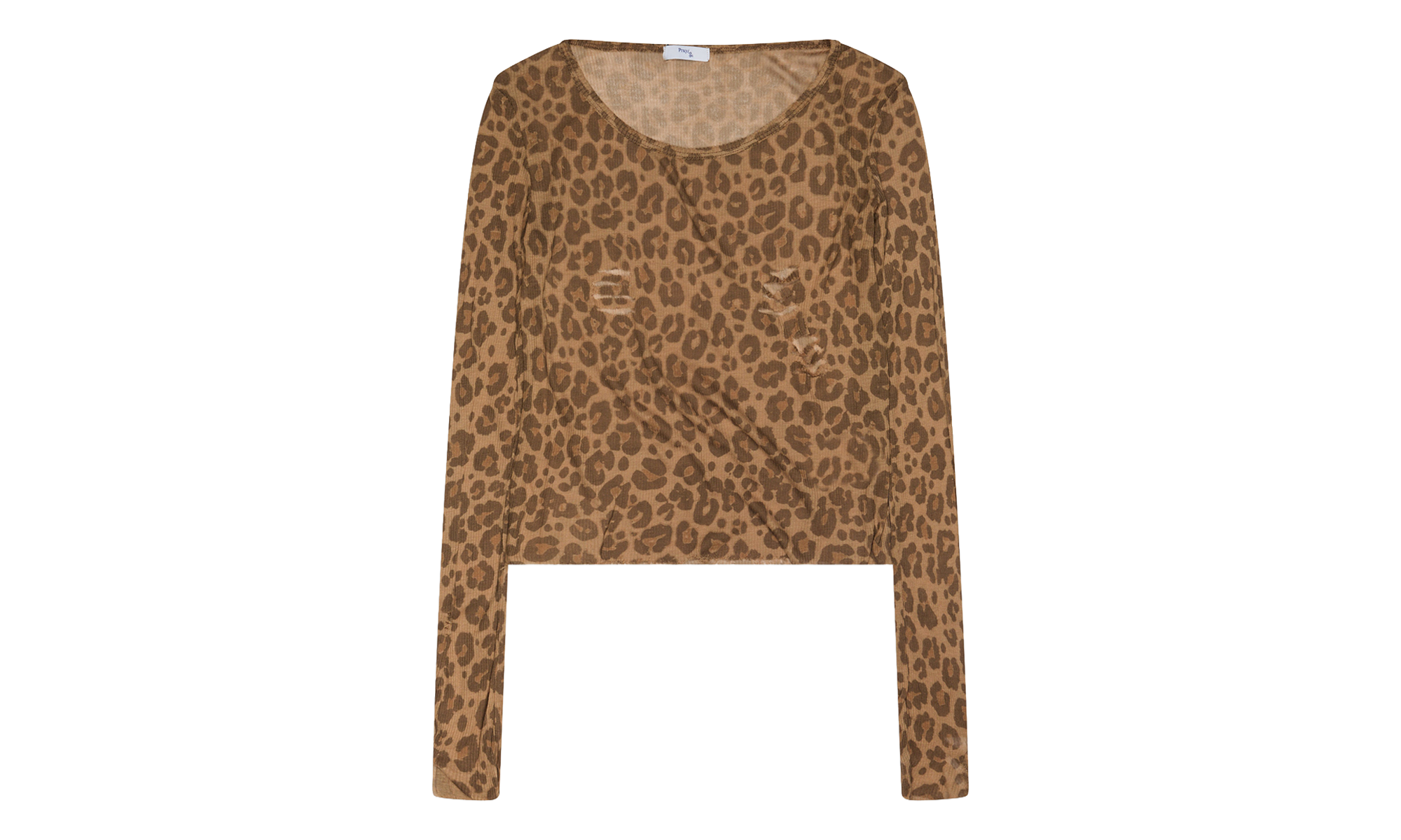 Cheetah Long-Sleeve Tee "Multicolor" PRAY242025