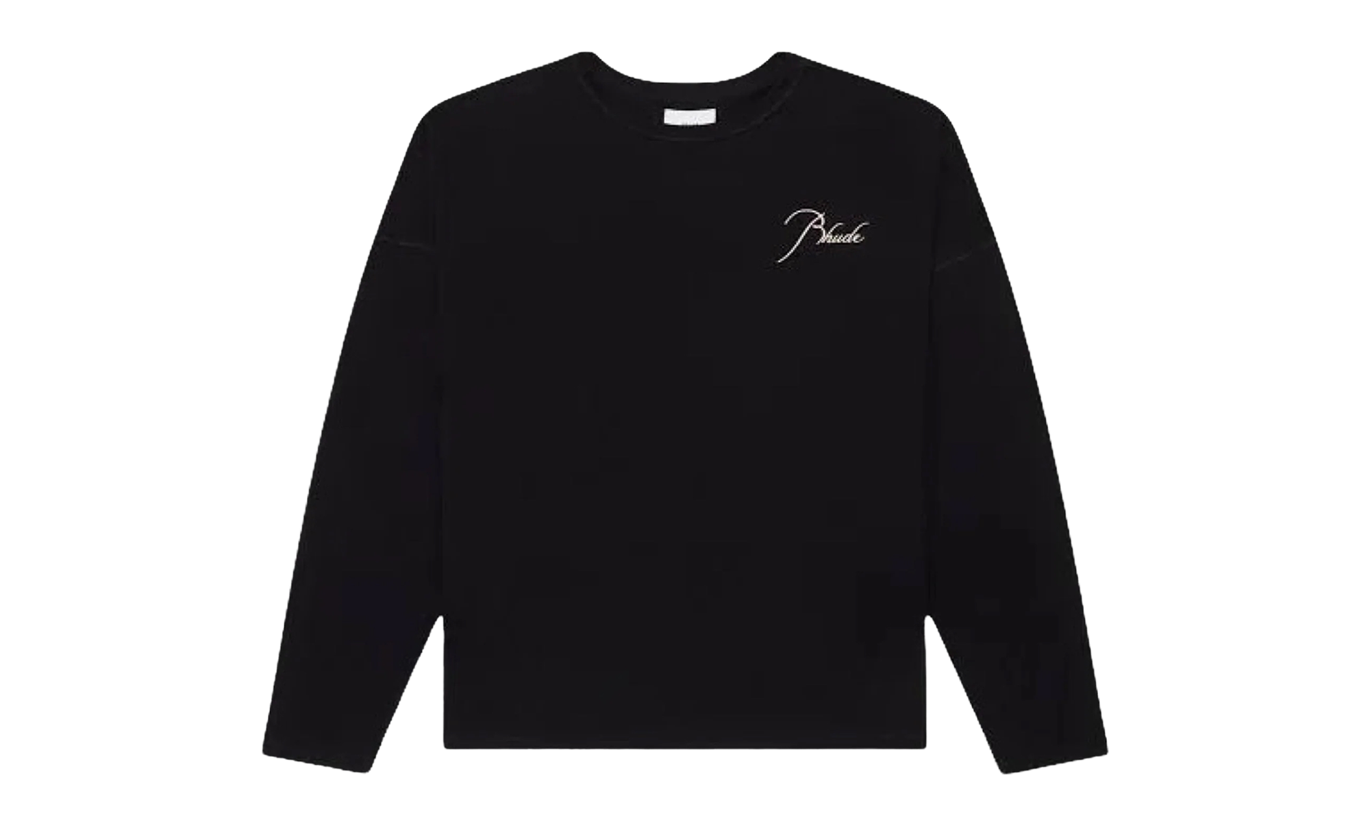 Classique Reverse Long Sleeve Tee "Black" RHPS25TT14012