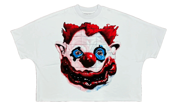 Clown Tee "White" BS006