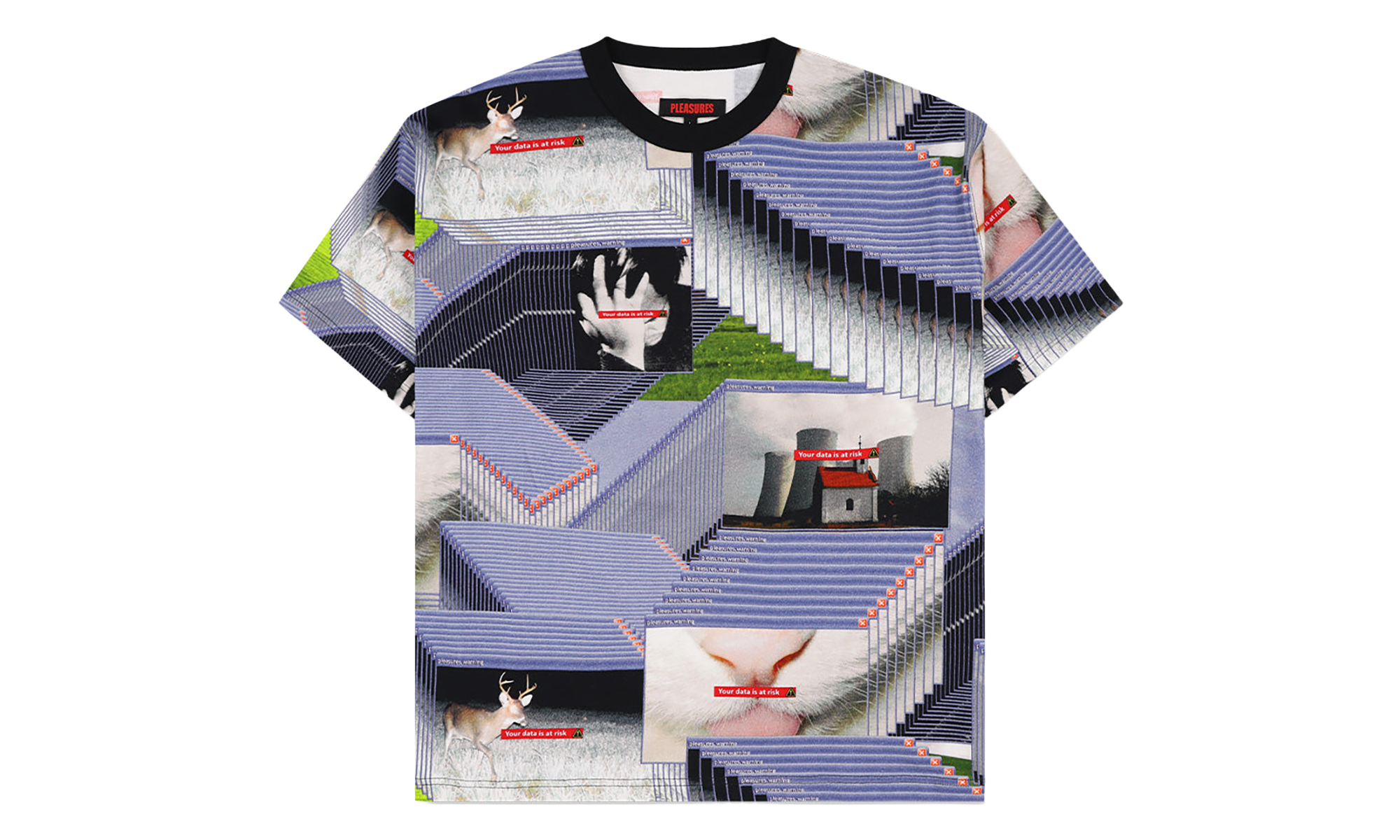 Crash Heavyweight SS Tee "Multi" P26SU024