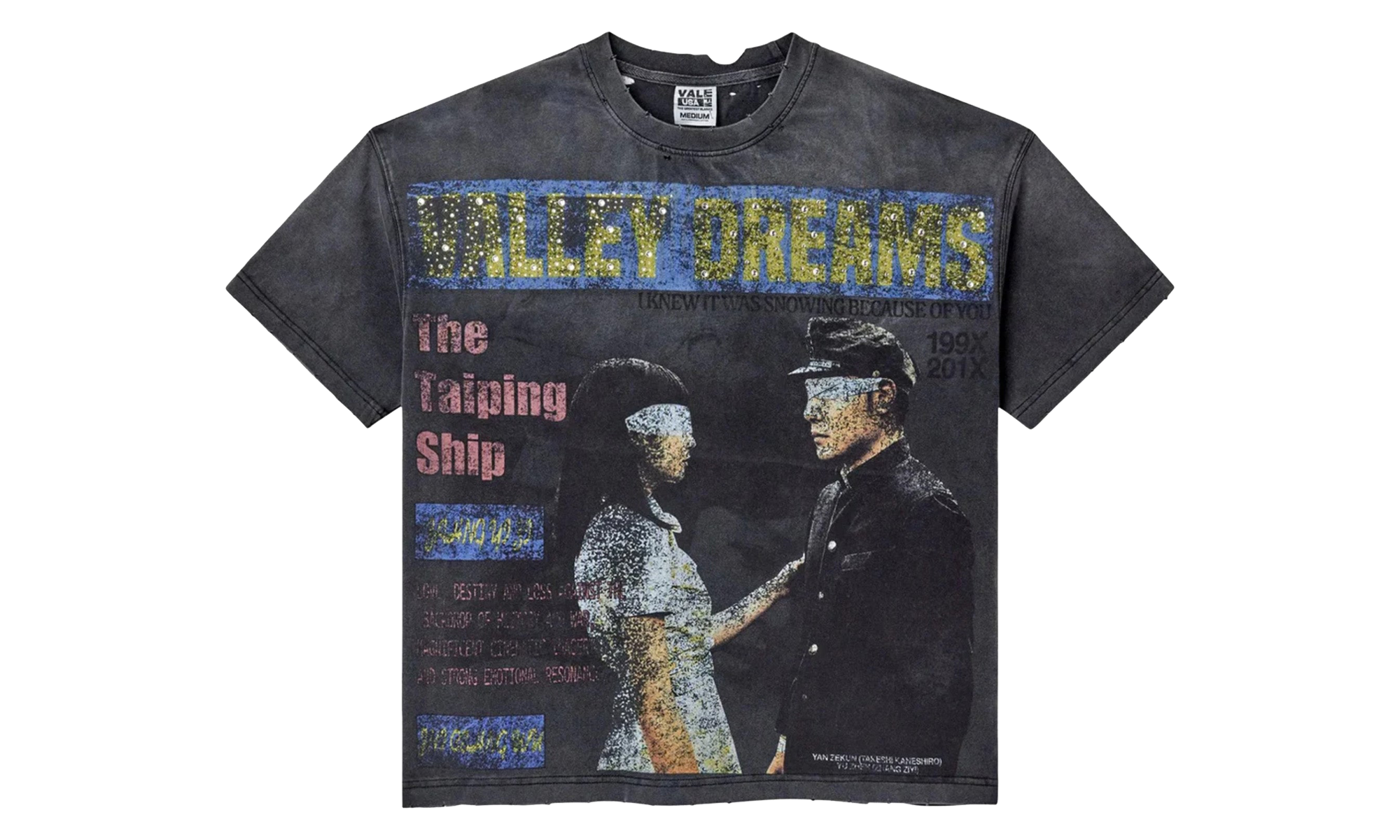 Cross Bling Tee "Black" VAL419