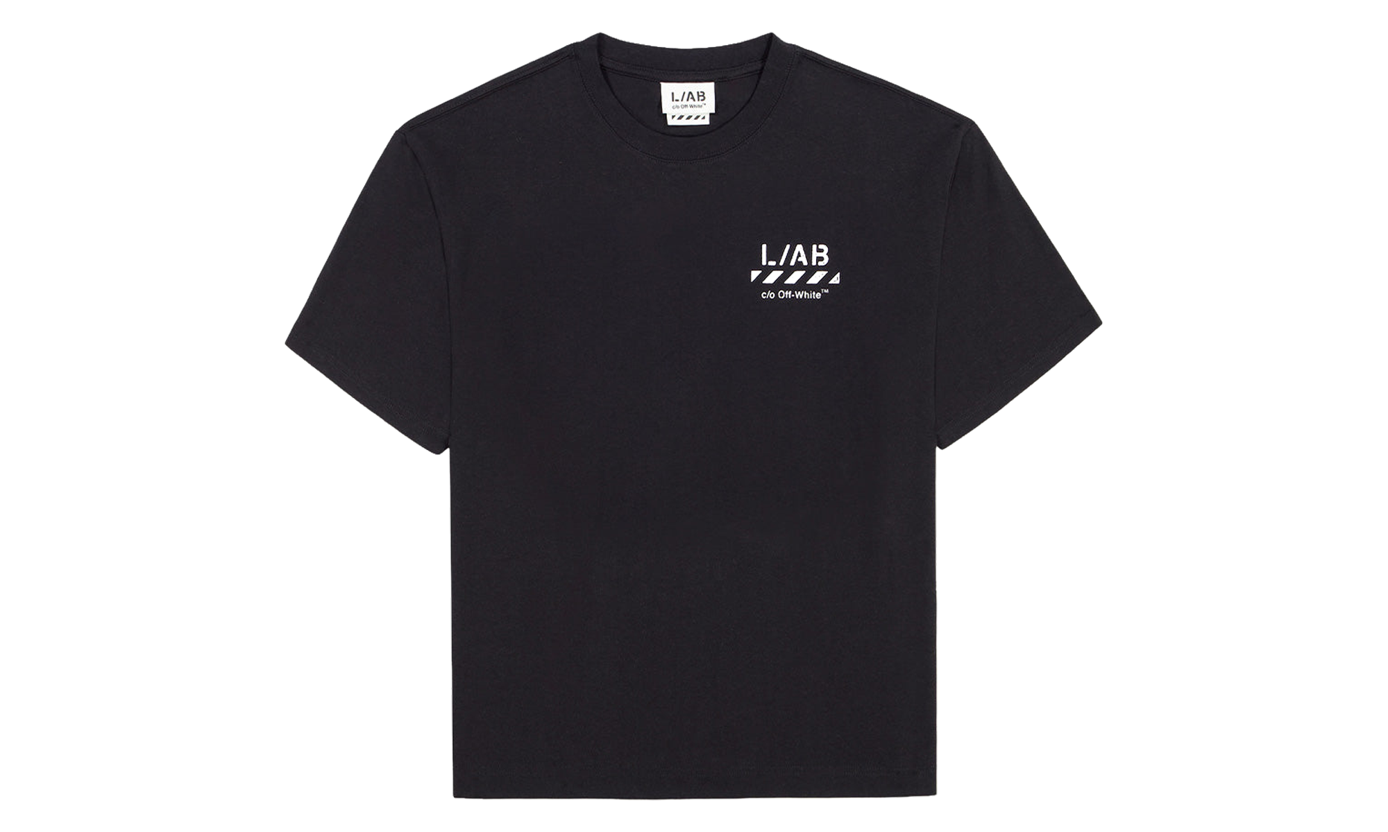 Diag SS Tee "Black" LABF26T054-BLK