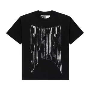 Diffused Collegiate Tee "Black" SP5DER002