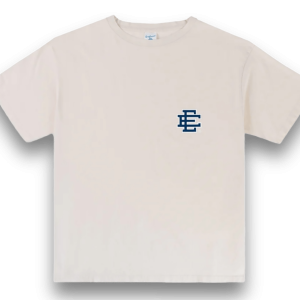 EE Basic T-Shirt "Ivory/Navy" EE816