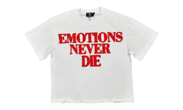END Rhinestone Tee "White / Red" MIXE051