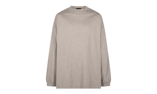 ESSENTIALS CORE L/S TEE "CORE HEATHER" 125BT232014F