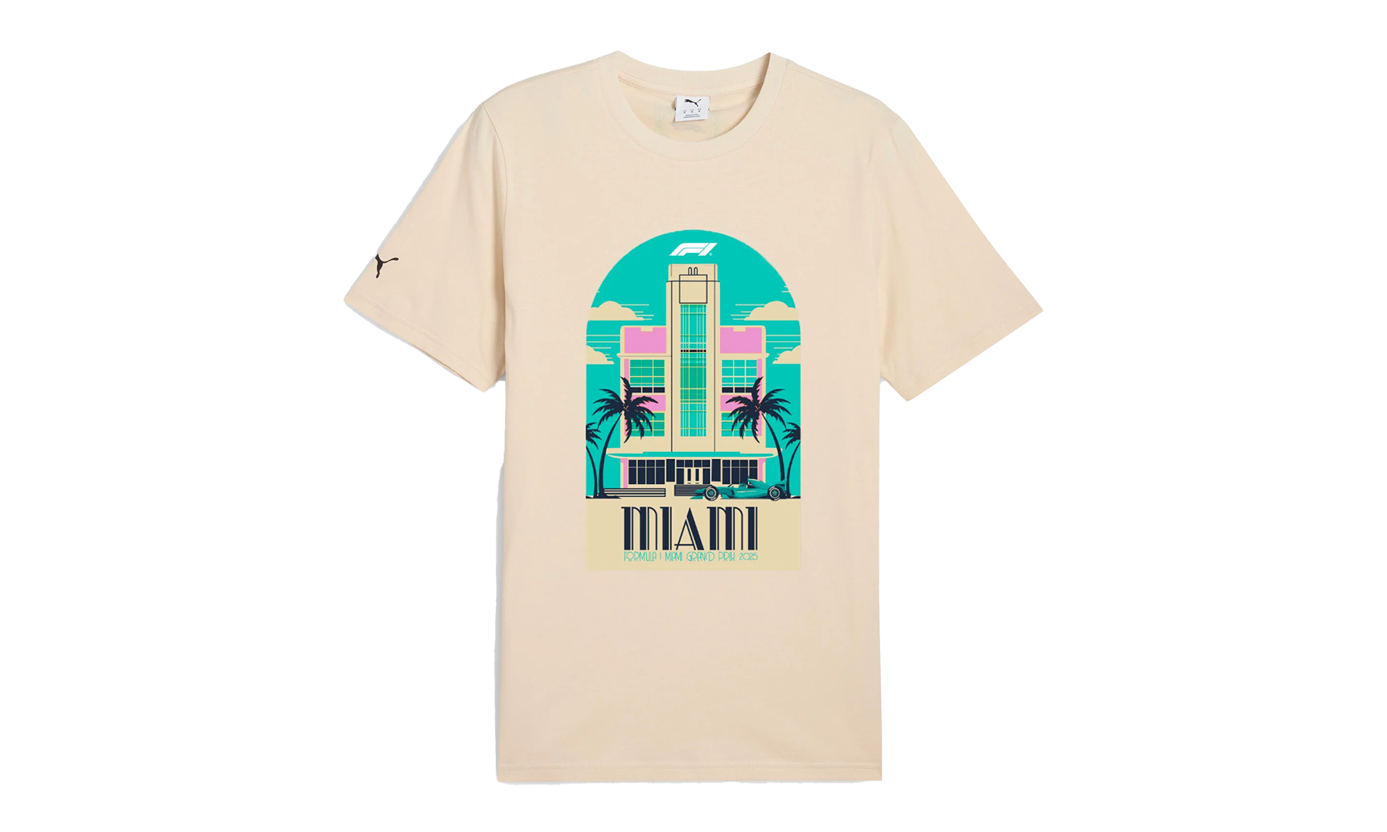 F1 MIAMI TEE "White" 630176 13