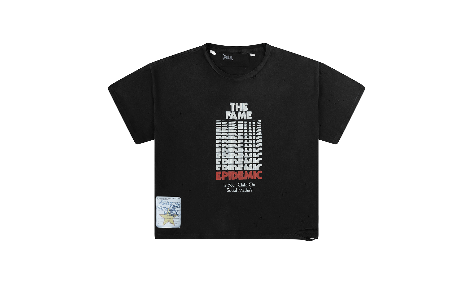 Fame Epidemic Tee "Black" 2U004Q3009VBK
