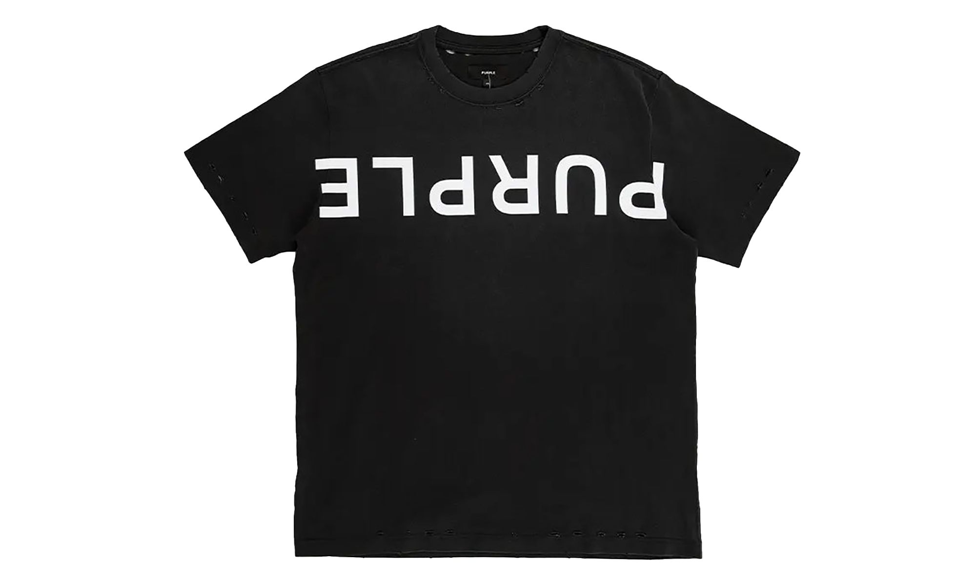 Flipped Wordmark Tee "Black" P117 HWBF326
