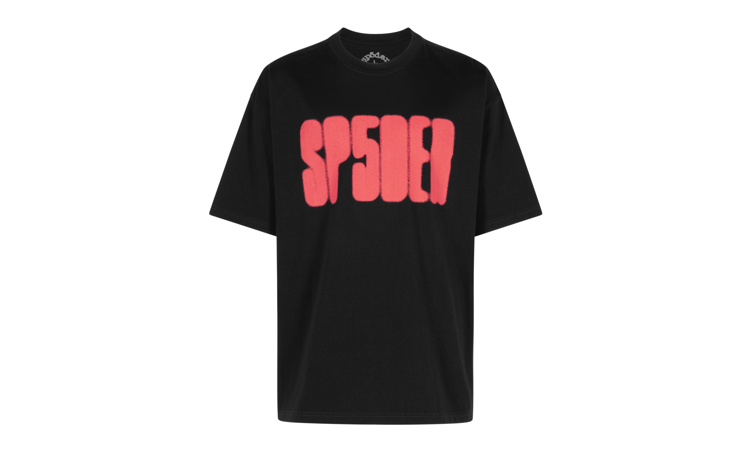 Focused Logo Tee Black "Black" SP5der04