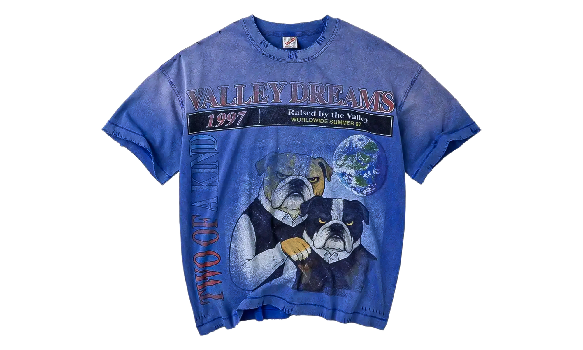 Forever Step Bro Tee "Blue" VAL404