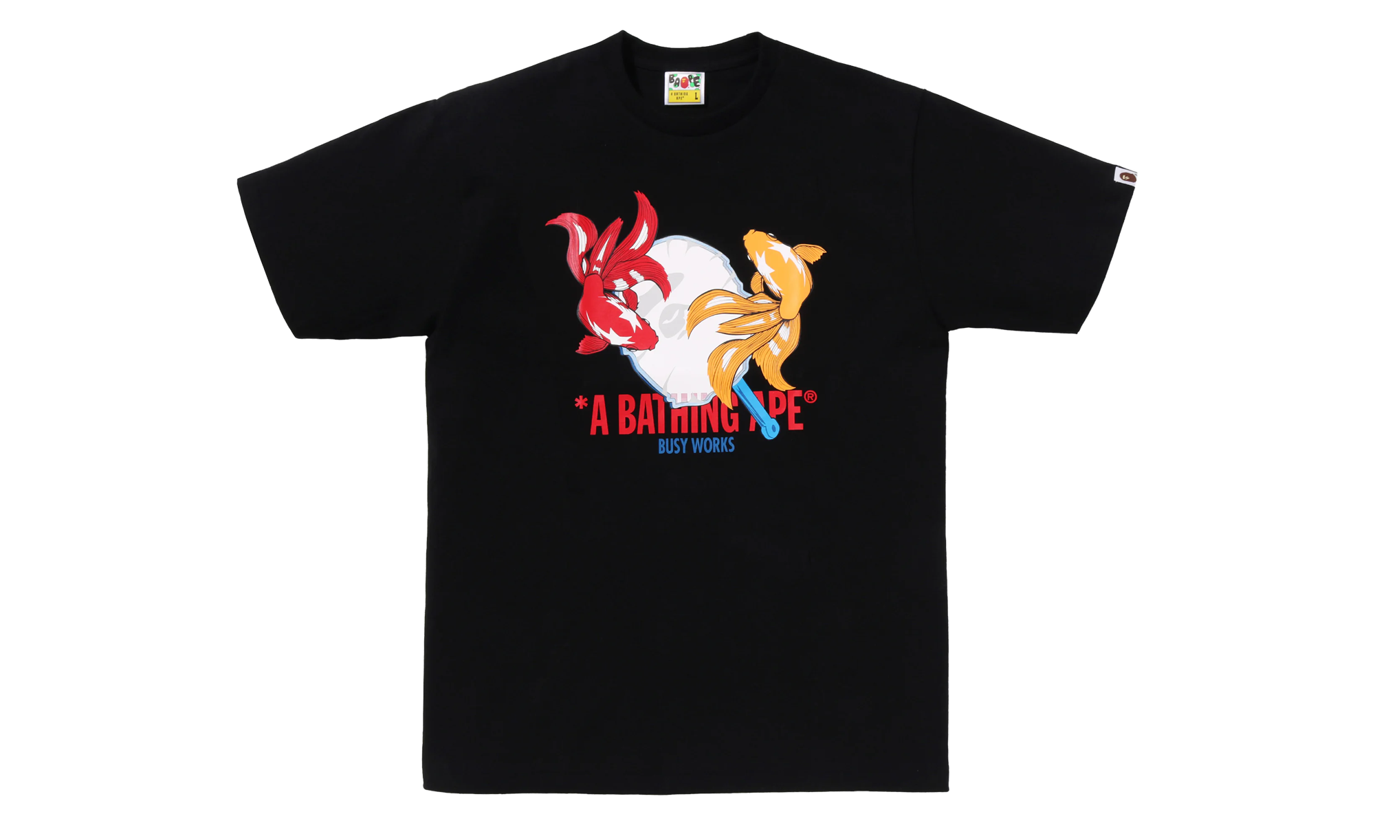 Goldfish Scooping Tee "Black" BAPE100