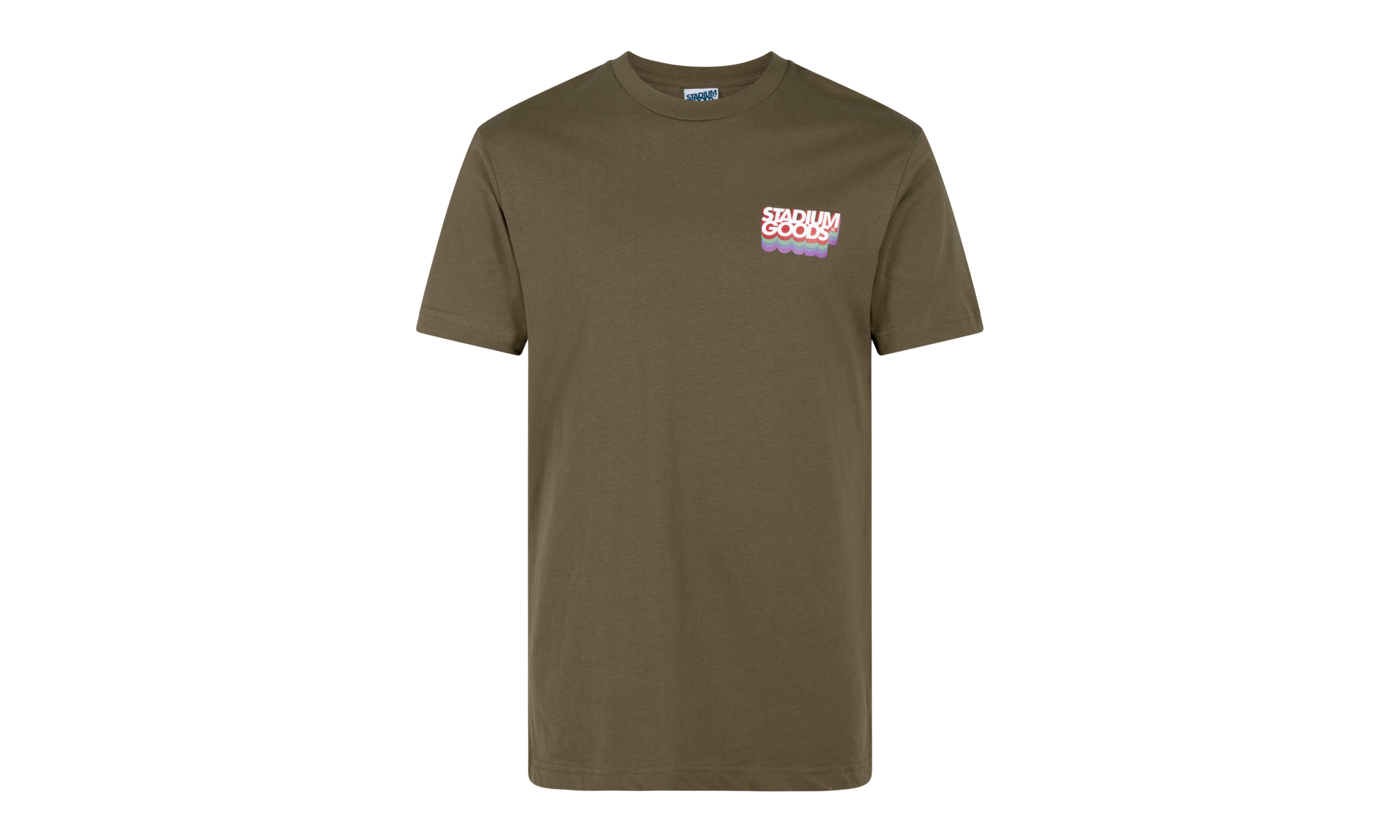 Gradient Logo Tee "Olive" SGS0551