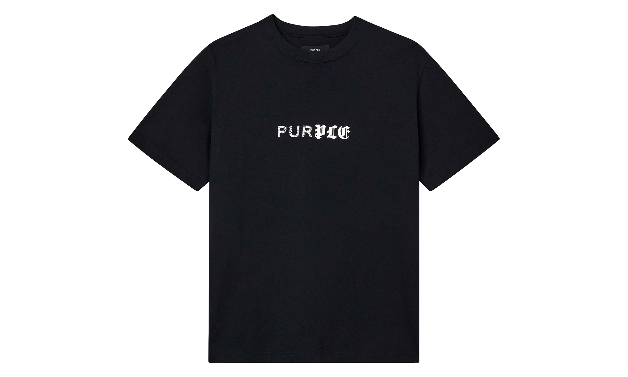 Half & Half Tee "Black" P117 HWBP426